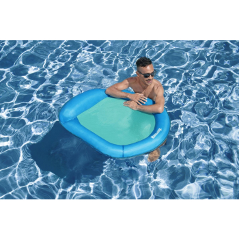 Materac do pływania 106x95cm BESTWAY Siateczkowe dno + Oparcie pod głowę